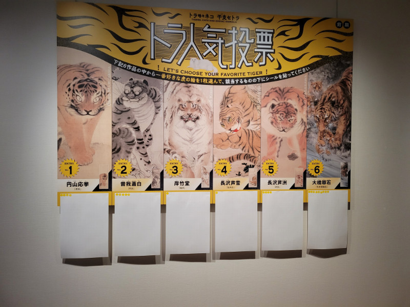 レポ】トラ時々ネコ 干支セトラ（福田美術館） | 京都で遊ぼうART